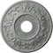 Ekena Millwork Valletta Ceiling Medallion (Fits Canopies up to 3 1/2"), 18"OD x 3 1/2"ID x 1"P, Primed White CM18VL - alternate 1